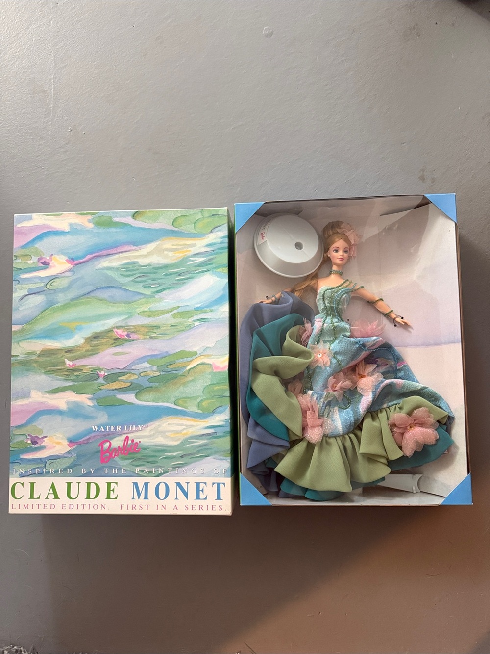 Barbie Limited Edition Monet-Inspired Doll in Green and Blue